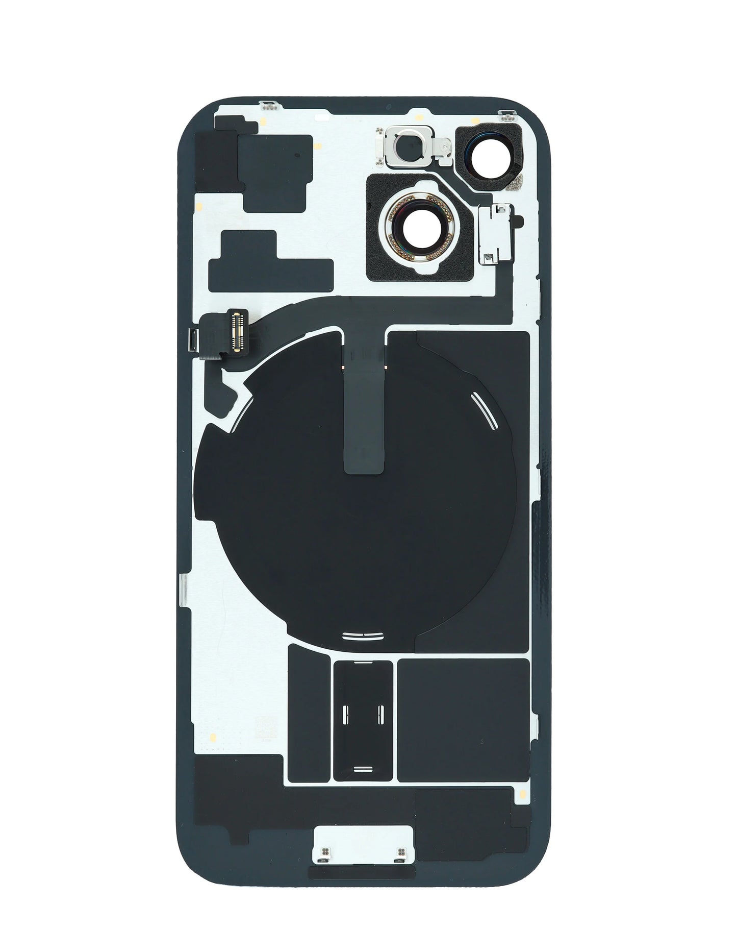Back Glass for iPhone 15 (White) (Service Pack)