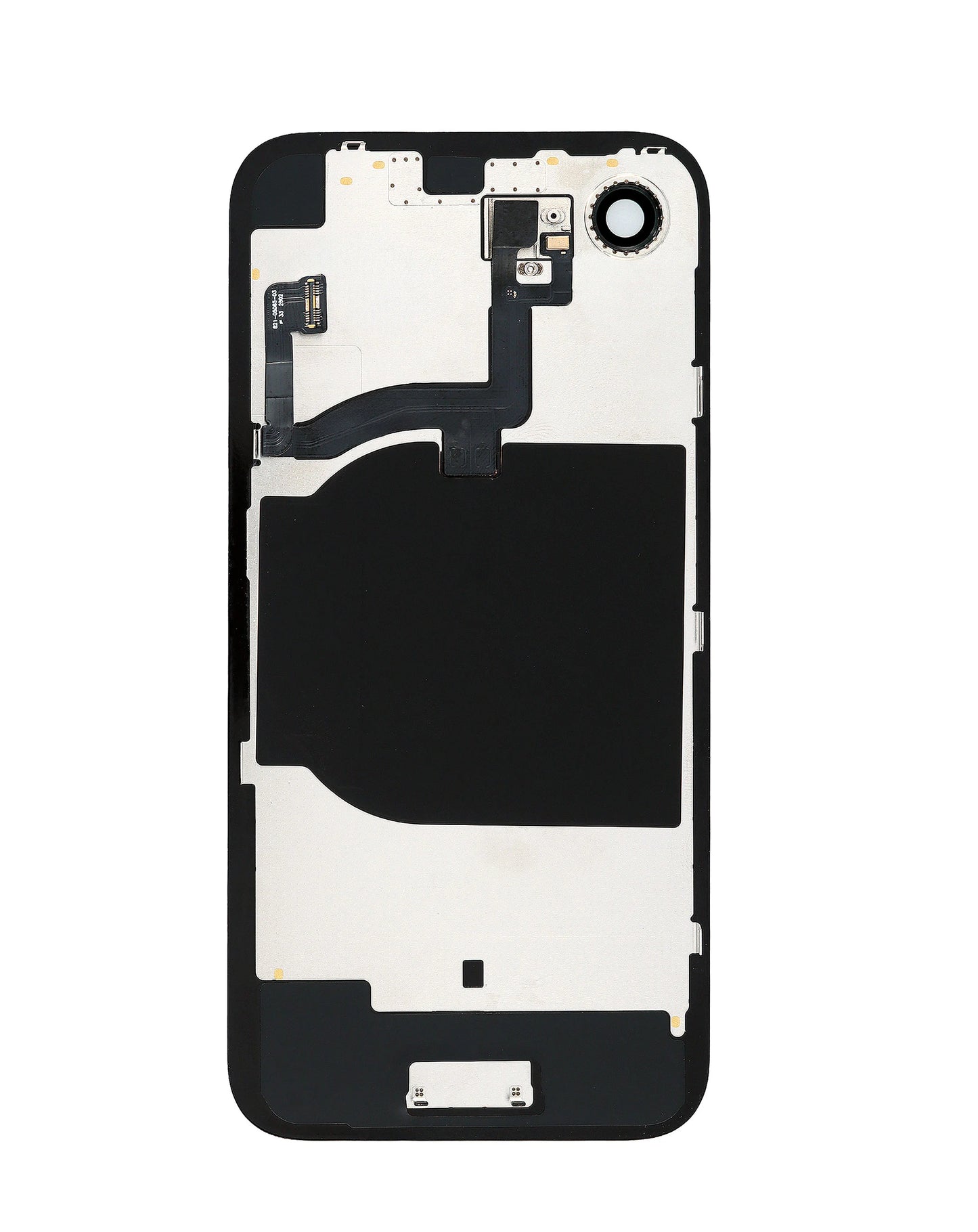 Back Glass for iPhone 16e (White) (Service Pack)