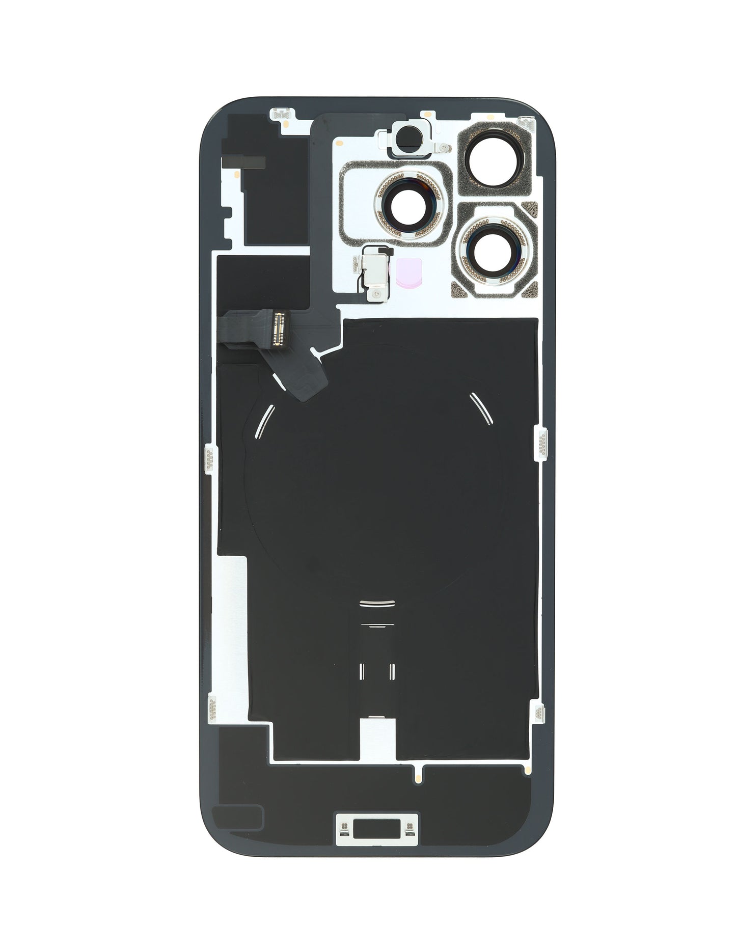 Back Glass for iPhone 16 Pro Max (BLACK TITANIUM) (Service Pack)
