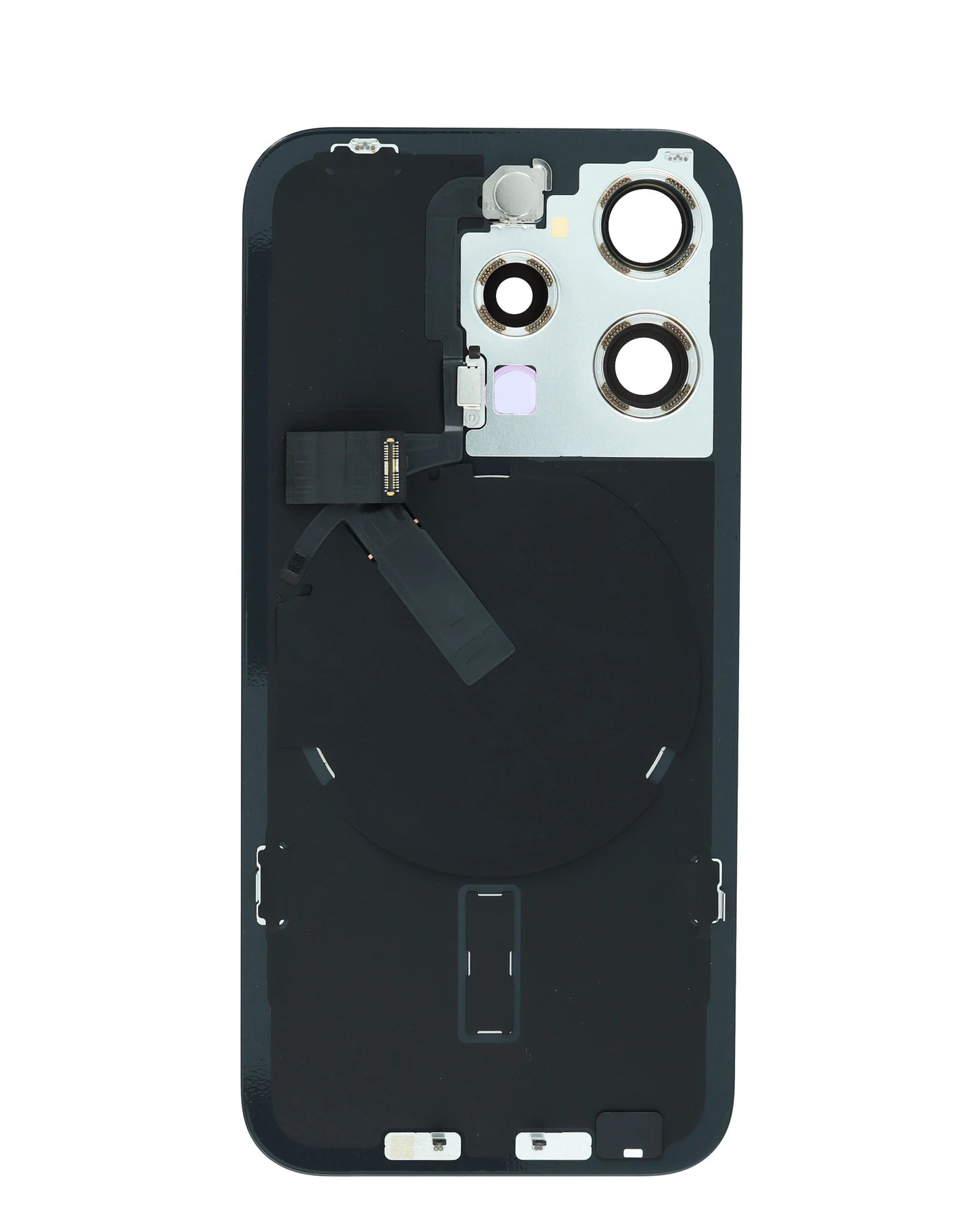 Back Glass for iPhone 15 Pro (Natural Titanium) (Service Pack)
