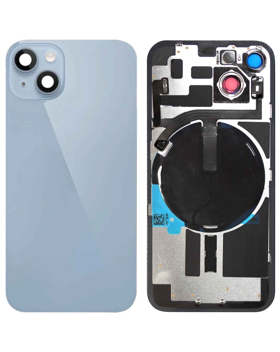 Back Glass for iPhone 14 (Blue) (Service Pack)