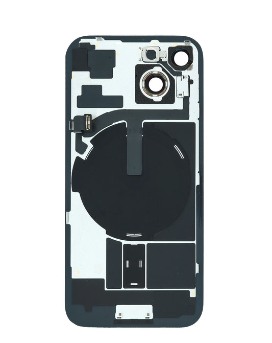 Back Glass for iPhone 15 (White) (Service Pack)