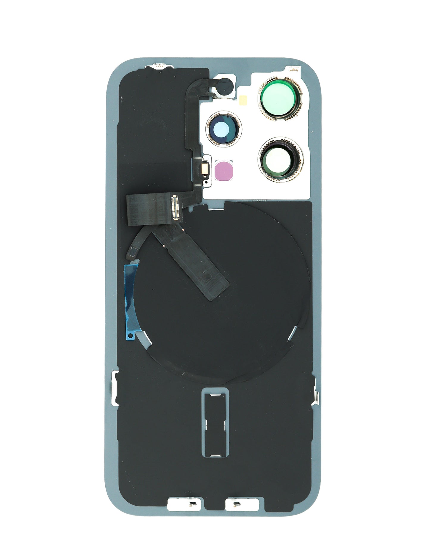 Back Glass for iPhone 15 Pro (Black Titanium)(Service Pack)