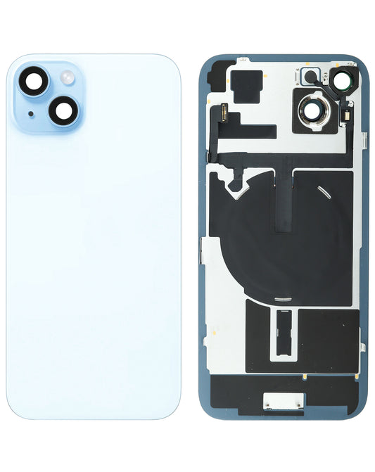 Back Glass for iPhone 15 Plus (Blue) (Service Pack)