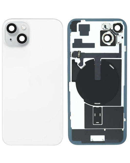 Back Glass for iPhone 15 Plus (White) (Service Pack)