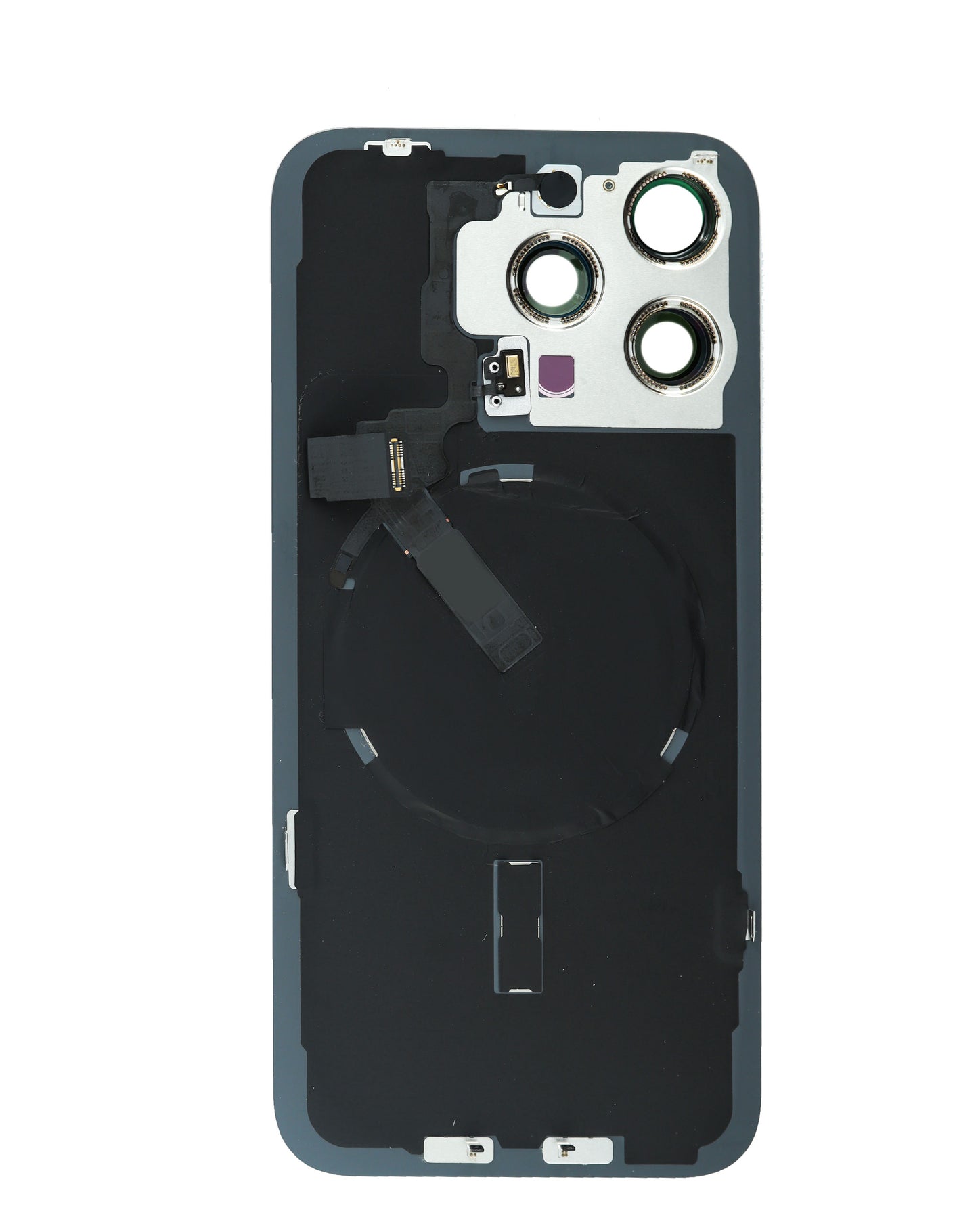 Back Glass for iPhone 15 Pro Max (White Titanium) (Service Pack)