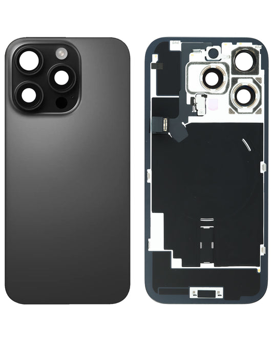 Back Glass for iPhone 16 Pro (Black Titanium) (Service Pack)
