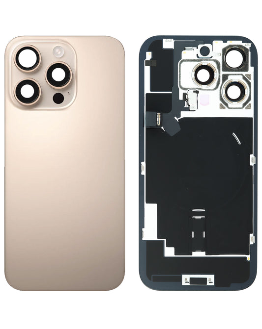 Back Glass for iPhone 16 Pro (Desert Titanium) (Service Pack)