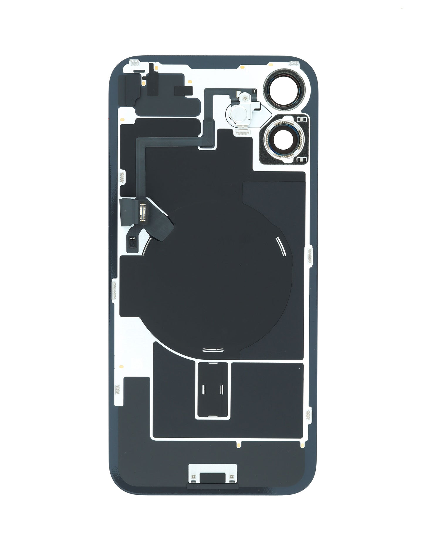 Back Glass for iPhone 16 Plus (Black Titanium)(Service Pack)