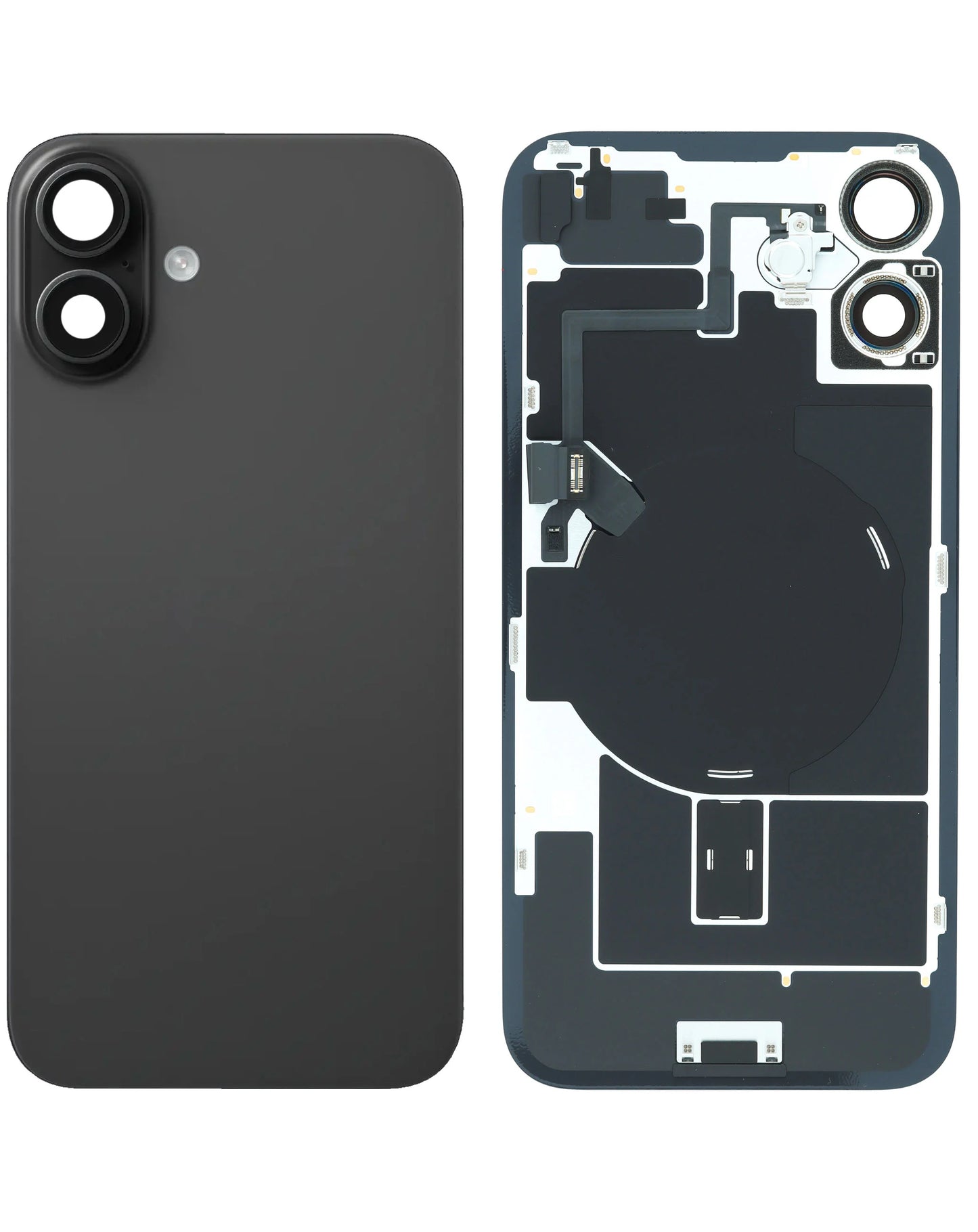 Back Glass for iPhone 16 Plus (Black Titanium)(Service Pack)