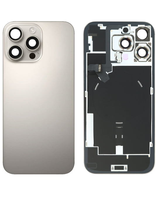 Back Glass for iPhone 16 Pro Max (Natural Titanium) (Service Pack)