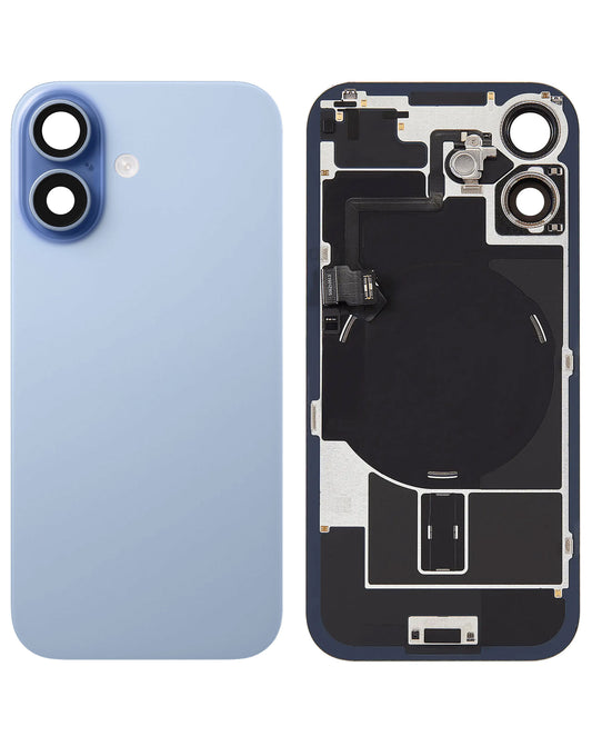 Back Glass for iPhone 17 (MIST BLUE)(SERVIC PACK)