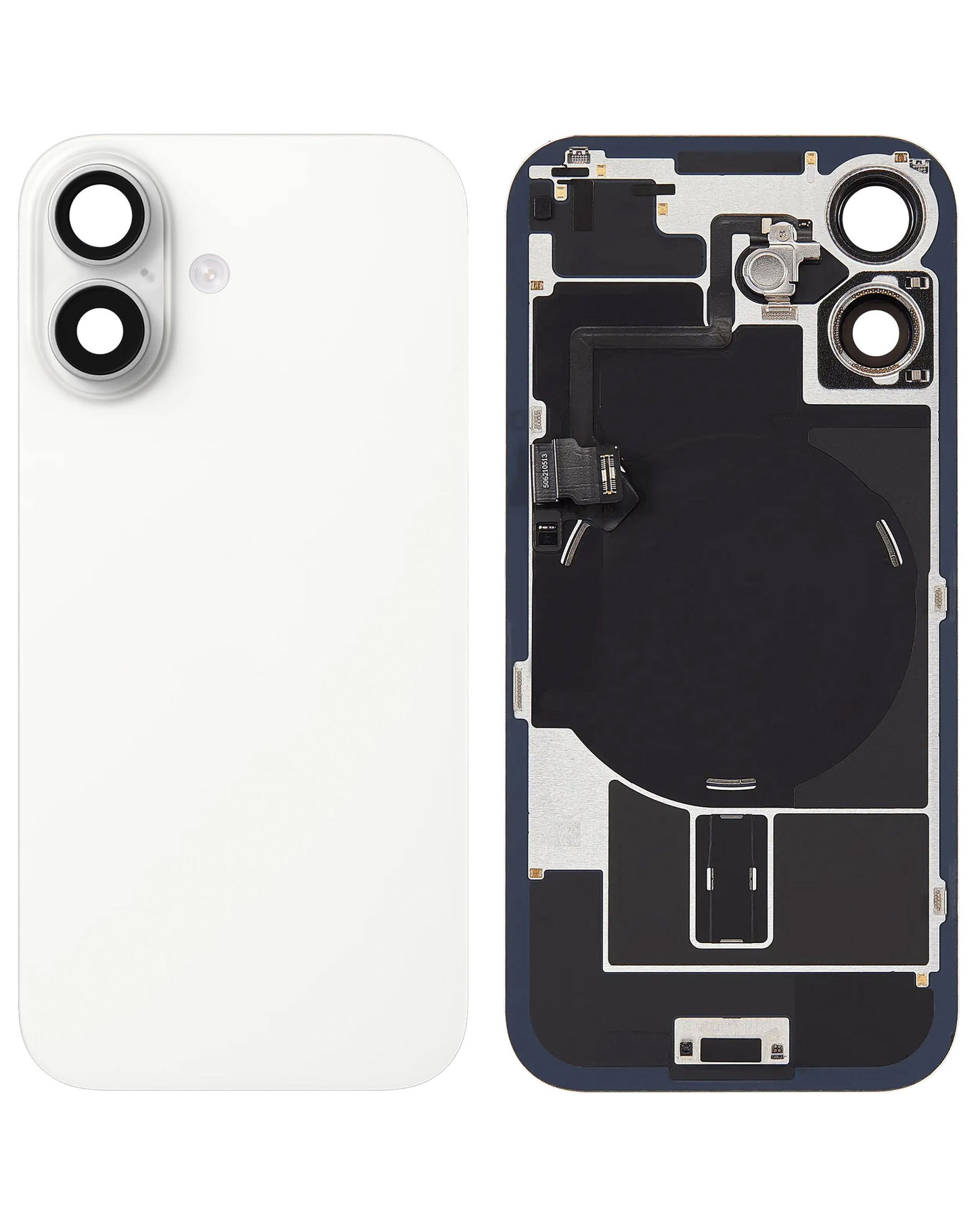 Back Glass for iPhone 17 (WHITE) (SERVICE PACK)