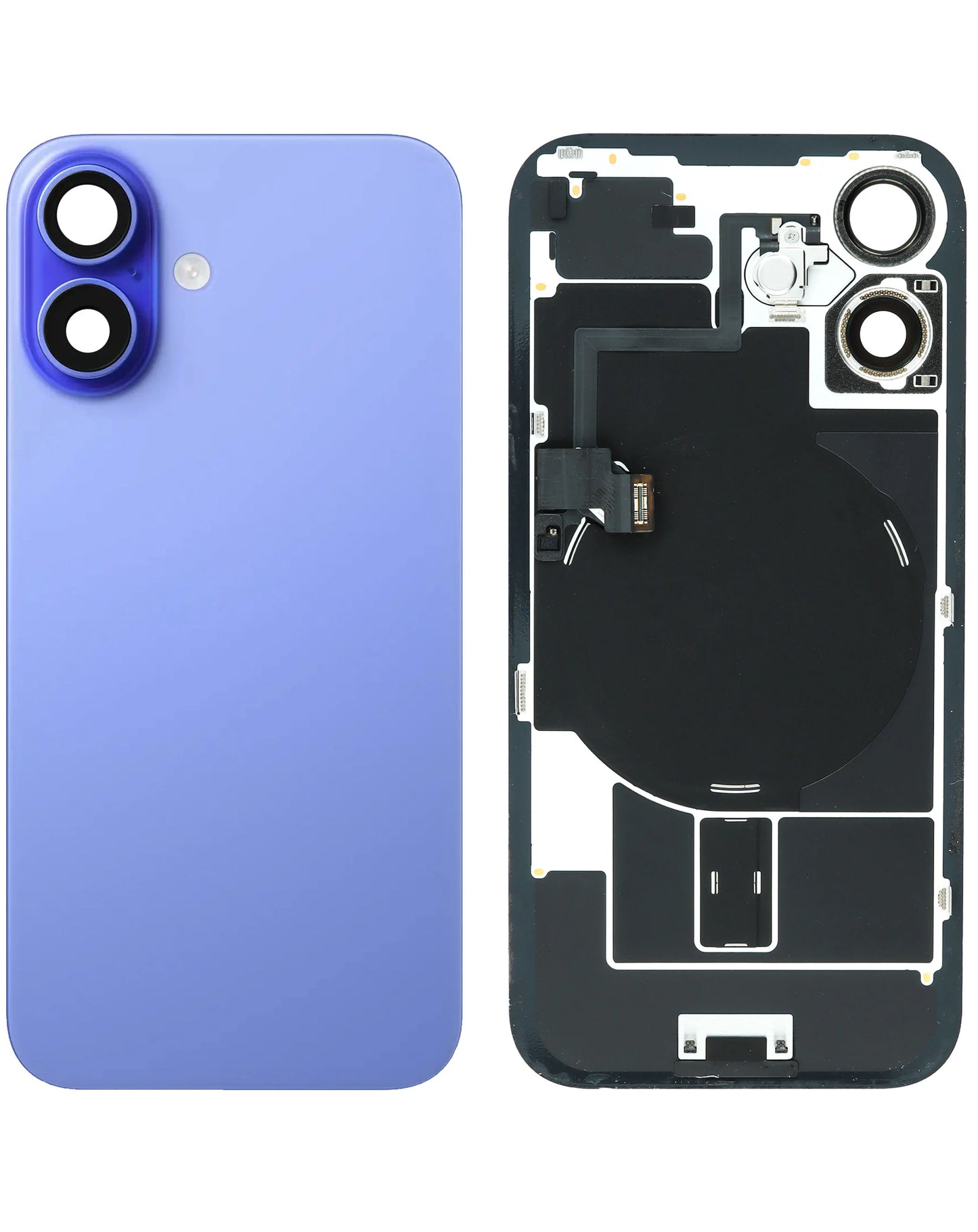 Back Glass for iPhone 16 (Ultramarine) (Service Pack)